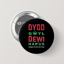 Dydd Gyl Dewi Hapusŵハッピーセントダビッドデイ5 缶バッジ