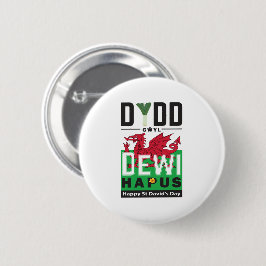 Dydd Gyl Dewi Hapusŵハッピーセントダビッドデイ6 缶バッジ