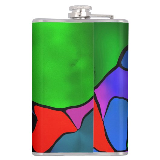 Dye Already フラスク (裏面)