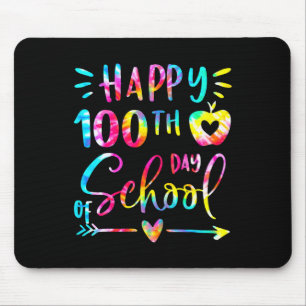 Dye Happy 100th Day学校先生100日 マウスパッド