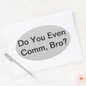 DYECBスタンプ 楕円形シール (封筒)