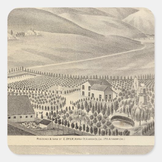 Dyer、Hupersプロパティ スクエアシール (正面)