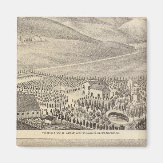 Dyer、Hupersプロパティ マグネット (正面)