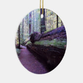 Dyerville巨大なフンボルトのレッドウッドの州立公園 セラミックオーナメント (右)