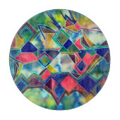 Dyes pattern カッティングボード (正面)