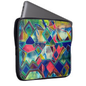 Dyes pattern ラップトップスリーブ (正面右)