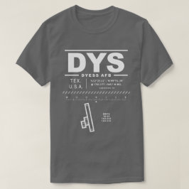 DYESS AFB空力基準DYS Tシャツ