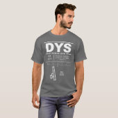 DYESS AFB空力基準DYS Tシャツ (正面フル)