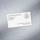 DYIロゴ磁気名刺テンプレート マグネット名刺 (インサイチュ)