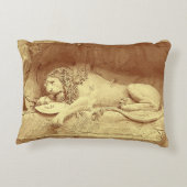 Dying Lion of Luzern - Löwendenkmal アクセントクッション (裏面)