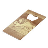 Dying Lion of Luzern - Löwendenkmal クレジットカード栓抜き (正面アングル)