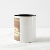 Dying Lion of Luzern - Löwendenkmal ツートーンマグカップ (中央)