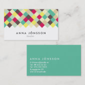 Dyk in i Färg Visitkort 名刺 (正面/裏面)