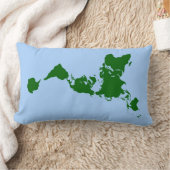 Dymaxionの地図-腰神経の枕 ランバークッション (ブランケット)
