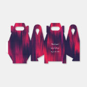 DYNAMIC – グリッチ – 強力な赤と青+モノグラム フェイバーボックス (折り畳みなし)