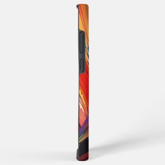 Dynamic Brushstroke Modern Art Samsung Galaxyケース (右側面)