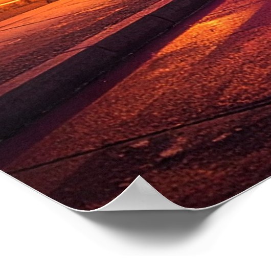 Dynamic City Wall Art ポスター (角)