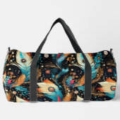 Dynamic Comet and Nebula Voyage ダッフルバッグ (正面)