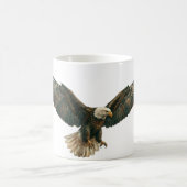 Dynamic Eagle Flock – Freedom and Power mugs. コーヒーマグカップ (中央)