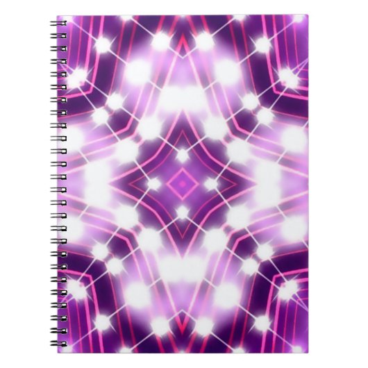 Dynamic Floodlights Backgroundテクスチャ ノートブック (正面)