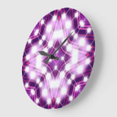 Dynamic Floodlights Backgroundテクスチャ ラージ壁時計 (傾斜)