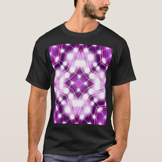 Dynamic Floodlights Backgroundテクスチャ Tシャツ (正面)