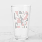 Dynamic Geometric Abstraction タンブラーグラス (裏面)