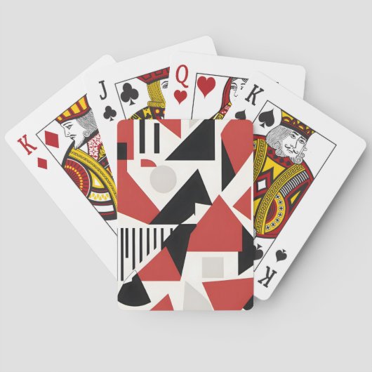Dynamic Geometric Abstraction トランプ (裏面)