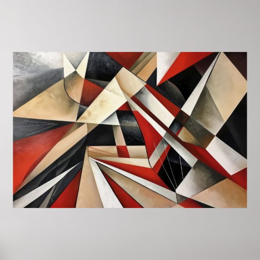 Dynamic Geometric Composition ポスター (正面)