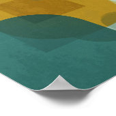 Dynamic Geometric Overlap ポスター (角)