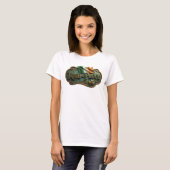 Dynamic Gold IRISH AND PROUD オーダーメイドTシャツ Tシャツ (正面フル)