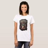 Dynamic Gold START A BOTTLE NOT WAR Statement Tee Tシャツ (正面フル)