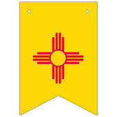 Dynamic New Mexico State flagグラフ バンティングフラッグ (第2の旗)
