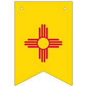 Dynamic New Mexico State flagグラフ バンティングフラッグ (第1の旗)
