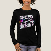 Dynamic Speedy Cat Football for women トライブレンドＴシャツ (正面)