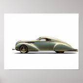 Dynamic Streamline Moderne: Aerodynamic Vintage ポスター (正面)