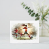 Dynamic Women Soccer Match,  ポストカード (スタンド正面)