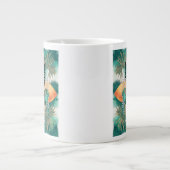 Dynamische Tropen-Woge ジャンボコーヒーマグカップ (正面)