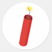 dynamit dynamite ラウンドシール (正面)