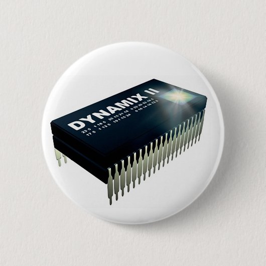 Dynamix IIの破片のロゴPin 缶バッジ (正面)