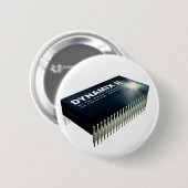 Dynamix IIの破片のロゴPin 缶バッジ (正面&裏面)
