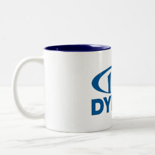 Dynonのロゴのコーヒー・マグ ツートーンマグカップ
