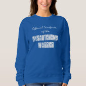 Dysautonomiaの戦士の公式のユニフォーム スウェットシャツ (正面)