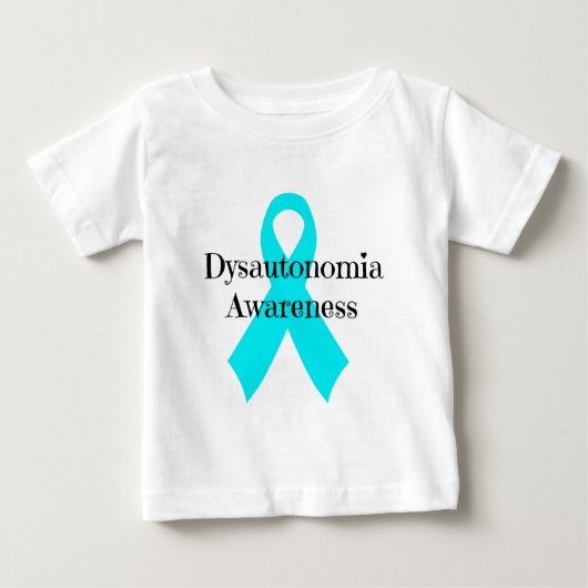 Dysautonomiaの認識度 ベビーTシャツ (正面)
