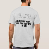 Dysautonomiaの認識度 Tシャツ (裏面)