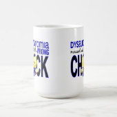 Dysautonomiaは間違ったひよこと台なしになりました コーヒーマグカップ (中央)