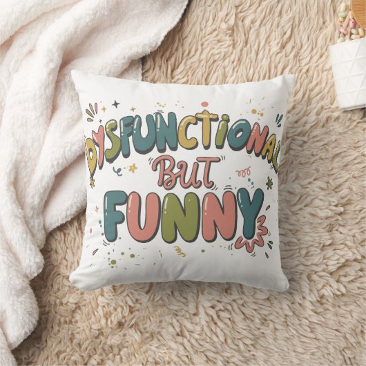 Dysfunctional but funny クッション (ブランケット)