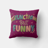 Dysfunctional but funny クッション (裏面)