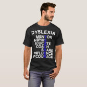 Dysleia Teacher Therapist Educate Dysleic Therapy  Tシャツ (正面フル)