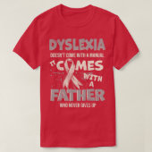Dyslexia Doesnx27t来と手動It来 2 Tシャツ (デザイン正面)